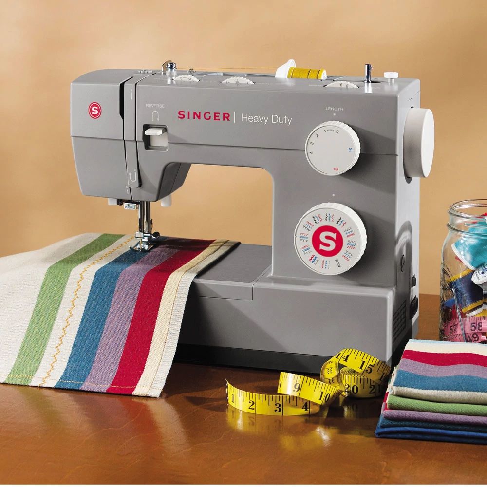 Singer | Sewing Machine | 4432 Heavy Duty | Number of stitches 110 | Number of buttonholes 1 | Grey - Image 7