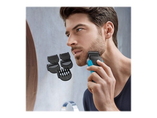 Braun | Shaver with trimmer | Series 3 Shave&Style 3010BT | Operating time (max) 45 min | Wet & Dry | NiMH | Black/Blue - Image 11