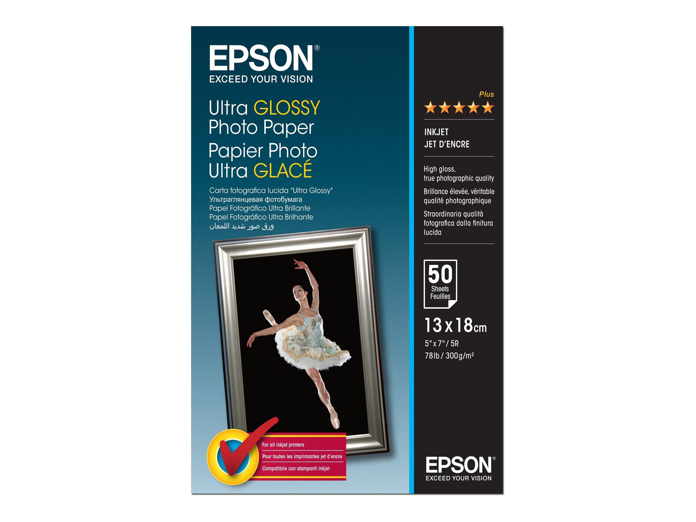 Ultra Glossy Photo Paper | 300 g/m² | 13 x 18 cm | Photo Paper - Image 2