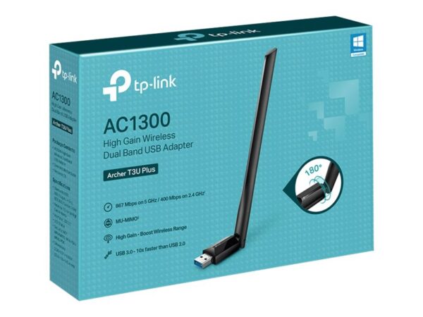 TP-LINK | Dual Band USB Adapter | Archer T3U Plus - Image 8