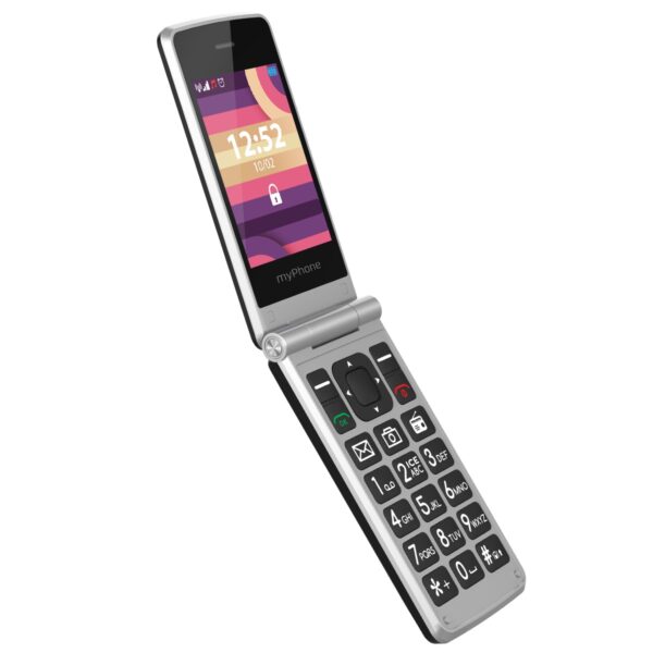 myPhone Tango | LTE | Black | 2.4 + 1.77 " | TN | 64 MB | 128 MB | Dual SIM | Nano SIM | Bluetooth | 5.1 | USB version Type-C | Built-in camera | Main camera resolution 2.0 MP | 1400 mAh - Image 2