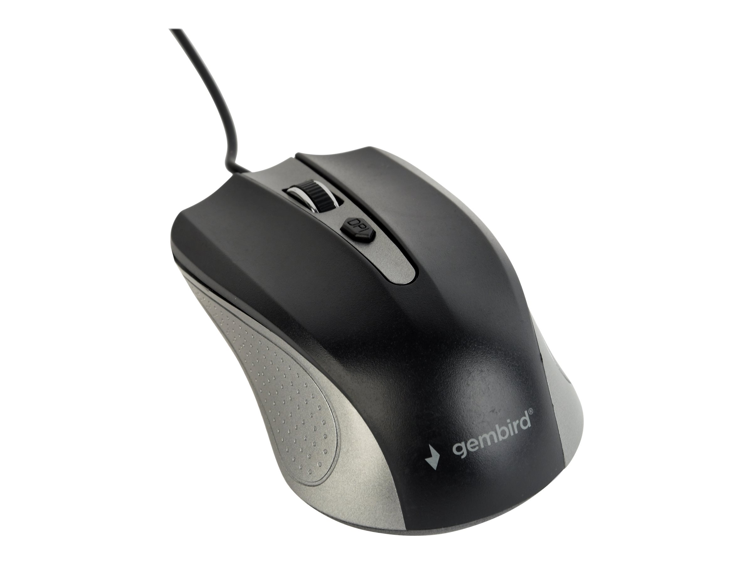 Gembird | MUS-4B-01-GB | Optical Mouse | USB | Spacegrey/Black - Image 2