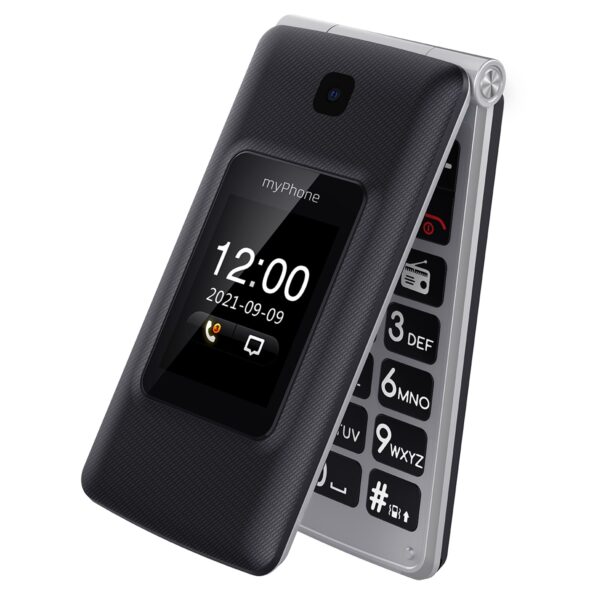 myPhone Tango | LTE | Black | 2.4 + 1.77 " | TN | 64 MB | 128 MB | Dual SIM | Nano SIM | Bluetooth | 5.1 | USB version Type-C | Built-in camera | Main camera resolution 2.0 MP | 1400 mAh - Image 5