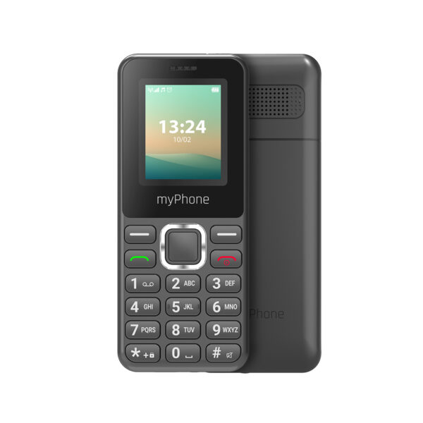 myPhone 2240 LTE | Black | 1.77 " | TN | 48 MB | 128 MB | Dual SIM | Nano SIM | 3G | Bluetooth | 2.1 | USB version USB-C | 1000 mAh - Image 2