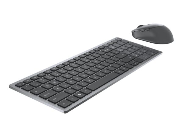 Dell | Keyboard and Mouse | KM7120W | Keyboard and Mouse Set | Wireless | Batteries included | Russian | Bluetooth | Titan Gray | Numeric keypad | Wireless connection - Image 2