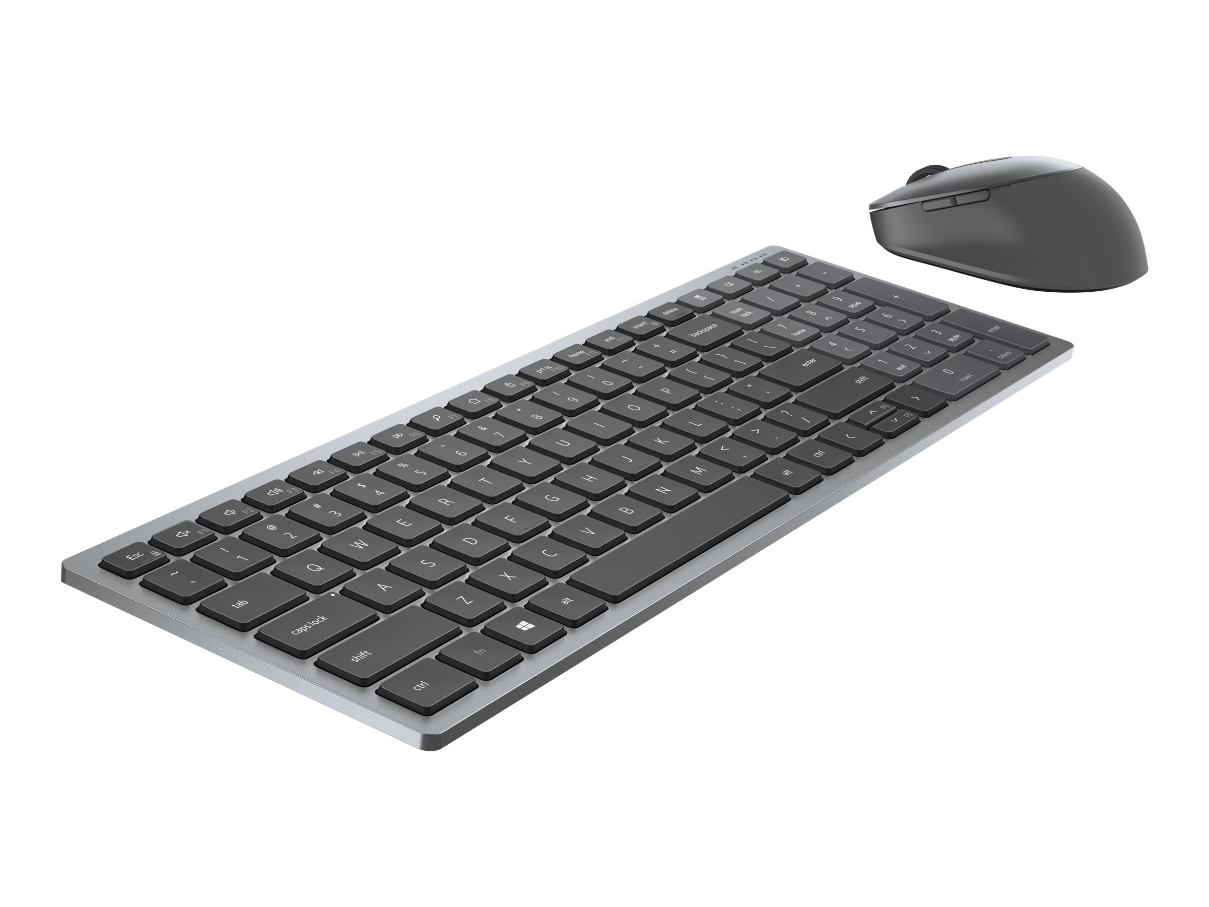 Dell | Keyboard and Mouse | KM7120W | Keyboard and Mouse Set | Wireless | Batteries included | US | Bluetooth | Titan Gray | Numeric keypad | Wireless connection - Image 5