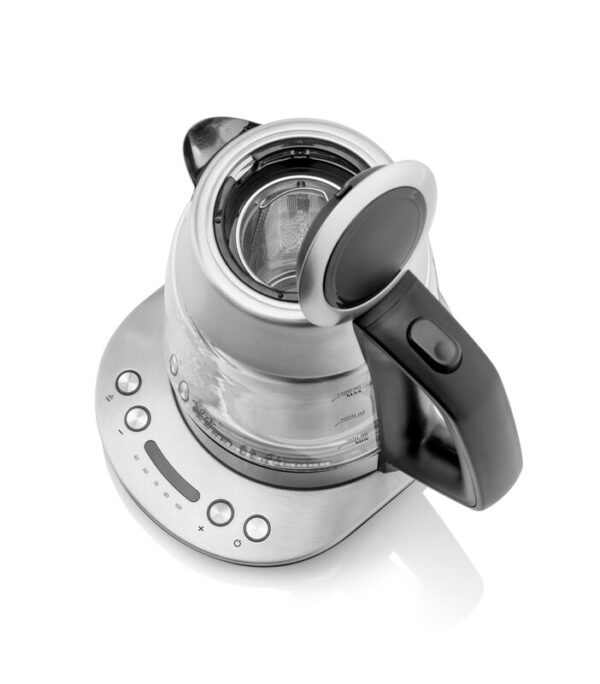 ETA | Kettle | Crystela Premium ETA915390000 | Electric | 2200 W | 1.5 L | Glass | 360° rotational base | Stainless steel/Glass - Image 4