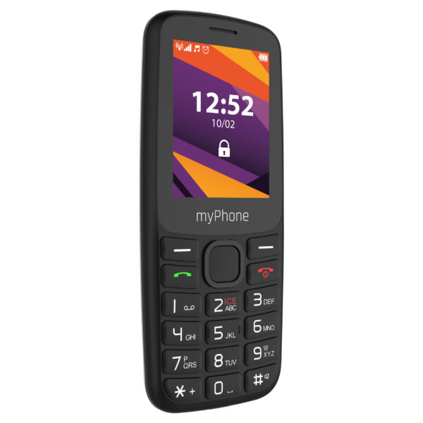 myPhone 6410 LTE | Black | 2.4 " | TFT | 64 MB | 128 MB | Dual SIM | Nano SIM | USB version Type-C | Built-in camera | Main camera resolution 0.3 MP | 1400 mAh - Image 3