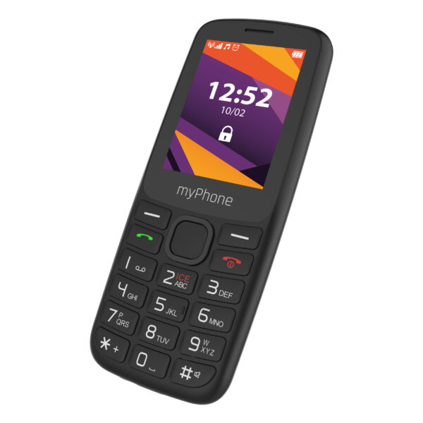 myPhone 6410 LTE | Black | 2.4 " | TFT | 64 MB | 128 MB | Dual SIM | Nano SIM | USB version Type-C | Built-in camera | Main camera resolution 0.3 MP | 1400 mAh - Image 4