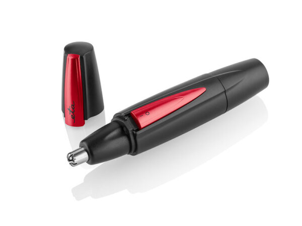 ETA | Trimmer | ETA434190000 Luis | Nose Hair Trimmer | Black/Red - Image 4