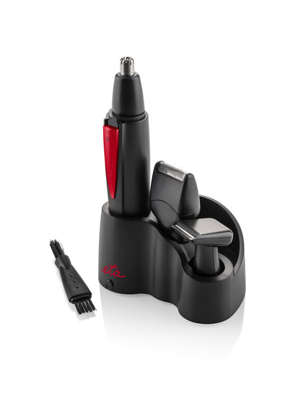 ETA | Trimmer | ETA434190000 Luis | Nose Hair Trimmer | Black/Red - Image 8