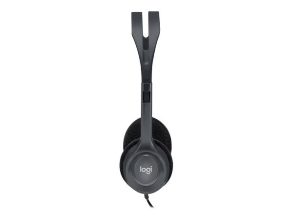 Logitech | Stereo headset | H111 | Built-in microphone | 3.5 mm | Grey - Image 2