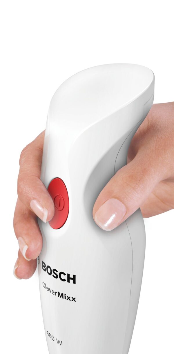 Bosch | Blender | CleverMixx MSM14100 | Hand Blender | 400 W | Number of speeds 1 | White - Image 5