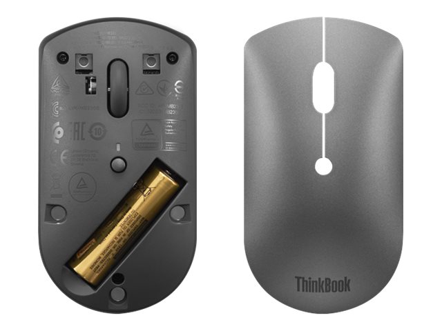 Lenovo | ThinkBook Bluetooth Silent Mouse | Wireless | Bluetooth 5.0 | Iron Grey | 1 year(s) - Image 8