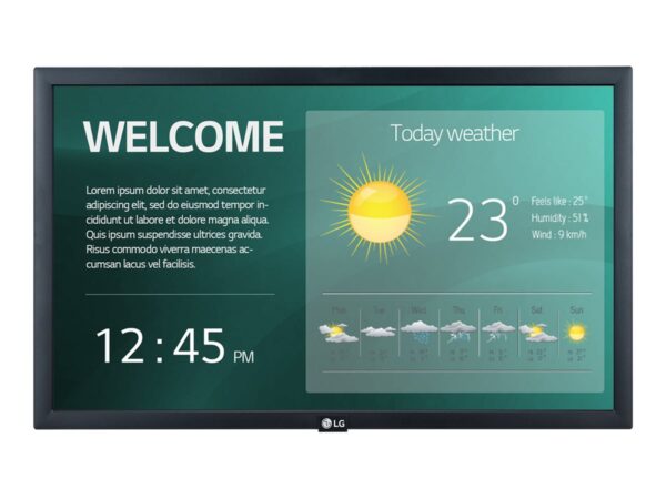 LG 22SM3G-B 21.5“ 1920x1080/250cd/m2/14ms/ HDMI USB | LG | 22SM3G | 21.5 " | Landscape | 16/7 | WebOS | 250 cd/m² | 14 ms | 178 ° | 178 ° - Image 2