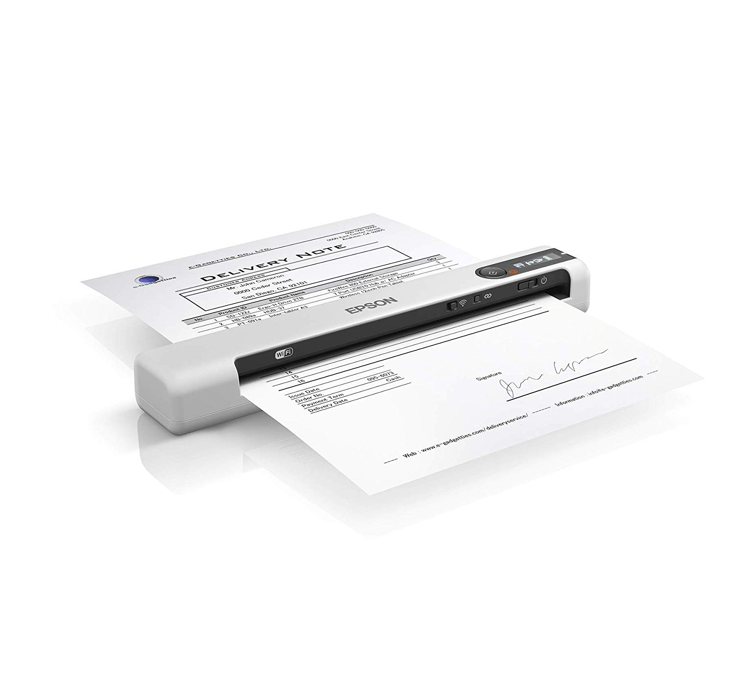 Epson | Wireless portable scanner | WorkForce DS-80W | Colour - Image 3