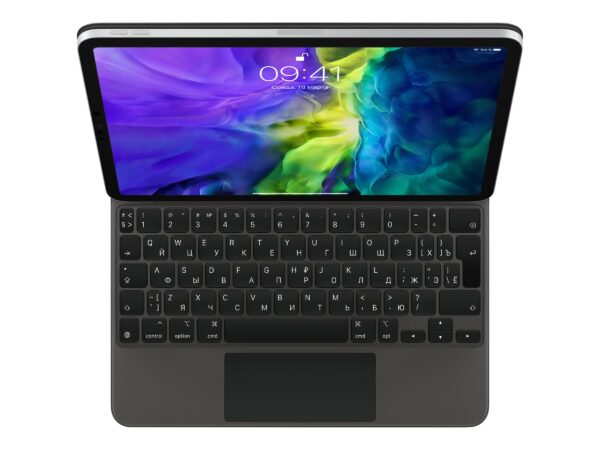 Apple | Magic Keyboard for iPad Air (4th,5th generation) 11-inch iPad Pro (all gen) | Black | Compact Keyboard | Wireless | Russian | USB-C - Image 7