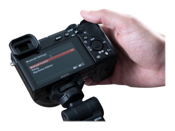 Sony | Shooting Grip | GP-VPT2BT | No cables required (Bluetooth-wireless); Dust and moisture resistant; Flexible tilt function; Quick, easy direction changes; Becomes a stable tripod, leaving both hands free for vlogging and other applications - Image 9
