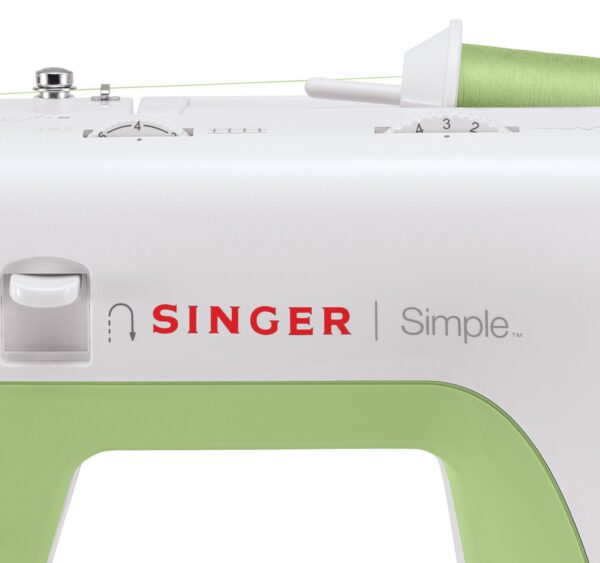 Singer | Sewing Machine | Simple 3229 | Number of stitches 31 | Number of buttonholes 1 | White/Green - Image 5