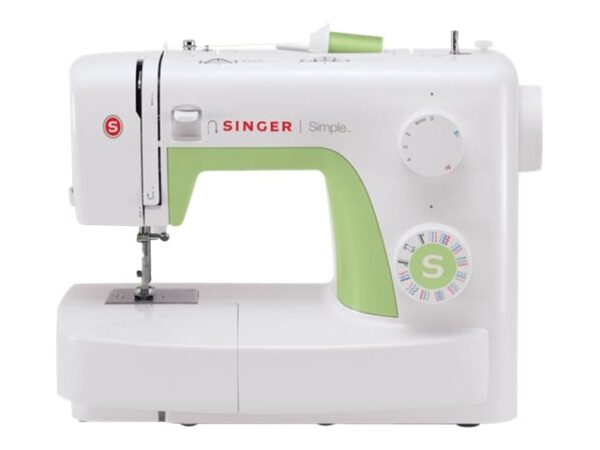Singer | Sewing Machine | Simple 3229 | Number of stitches 31 | Number of buttonholes 1 | White/Green - Image 2
