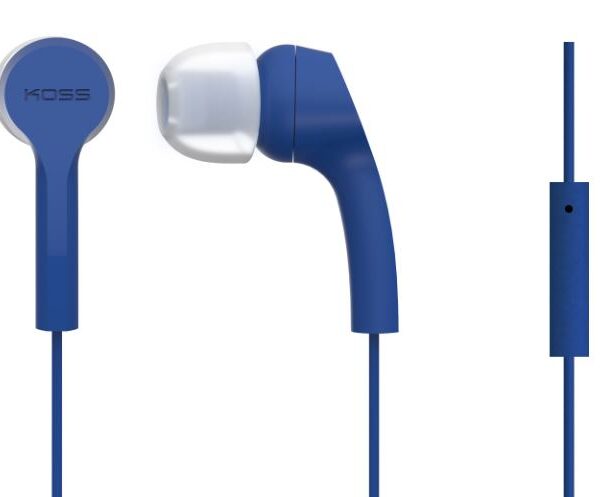 Koss | Headphones | KEB9iB | 3.5mm (1/8 inch) | In-ear | Microphone | Blue