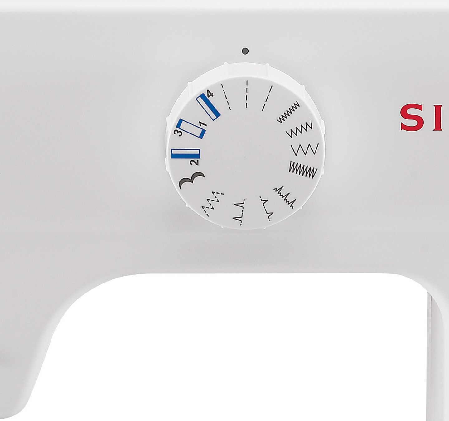 Singer | Sewing Machine | Promise 1408 | Number of stitches 8 | Number of buttonholes 1 | White - Image 4