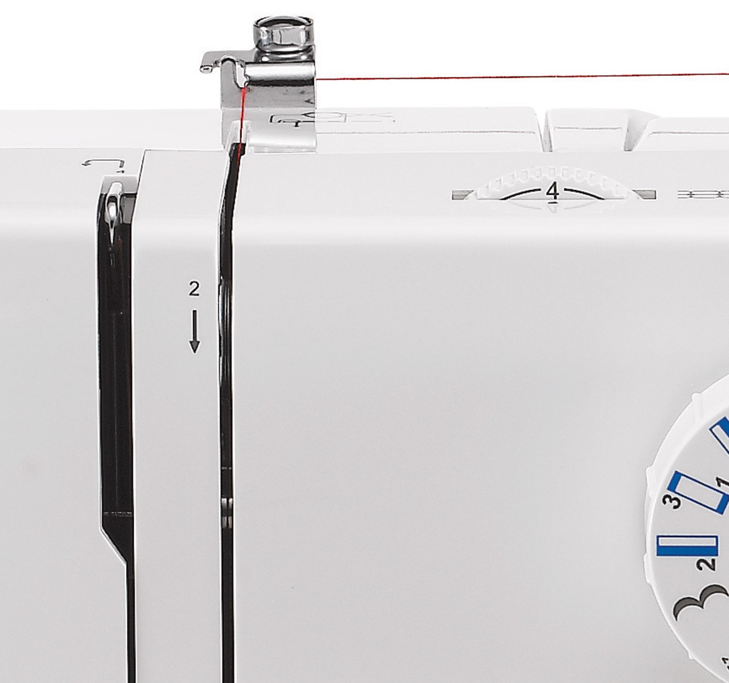 Singer | Sewing Machine | Promise 1408 | Number of stitches 8 | Number of buttonholes 1 | White - Image 5