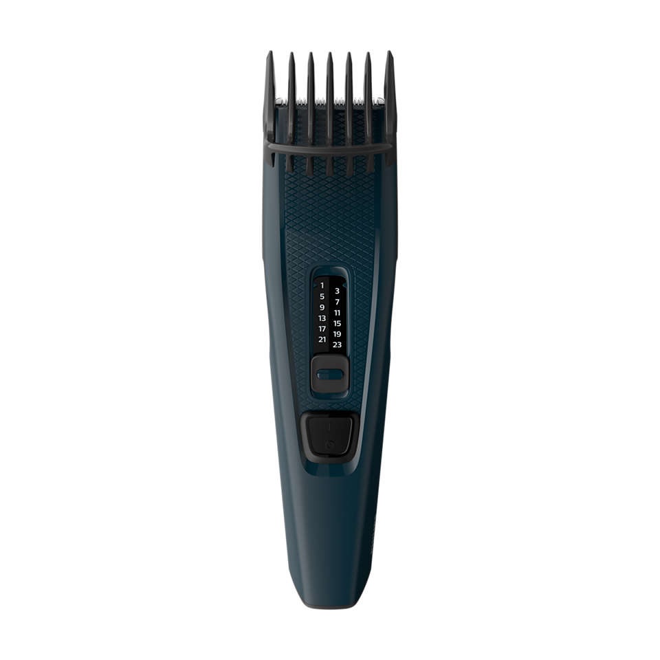 Philips | Hair clipper | HC3505/15 | Corded | Number of length steps 13 | Step precise 2 mm | Black/Blue - Image 7