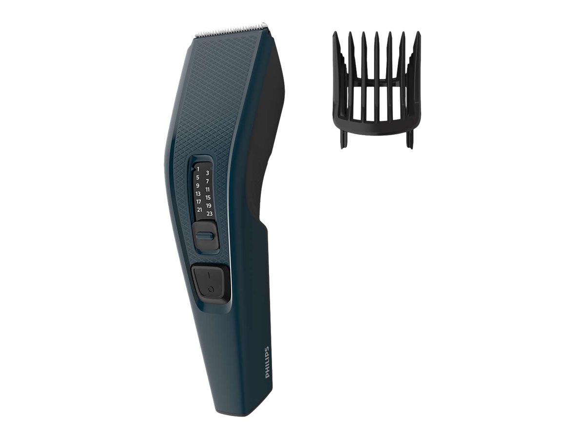 Philips | Hair clipper | HC3505/15 | Corded | Number of length steps 13 | Step precise 2 mm | Black/Blue - Image 2