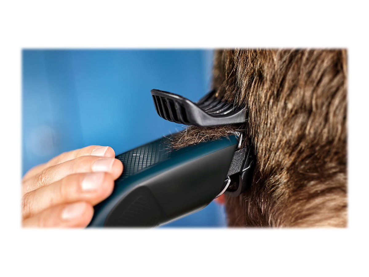 Philips | Hair clipper | HC3505/15 | Corded | Number of length steps 13 | Step precise 2 mm | Black/Blue - Image 13