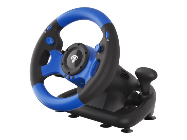 Genesis | Driving Wheel | Seaborg 350 | Blue/Black | Game racing wheel - Image 4