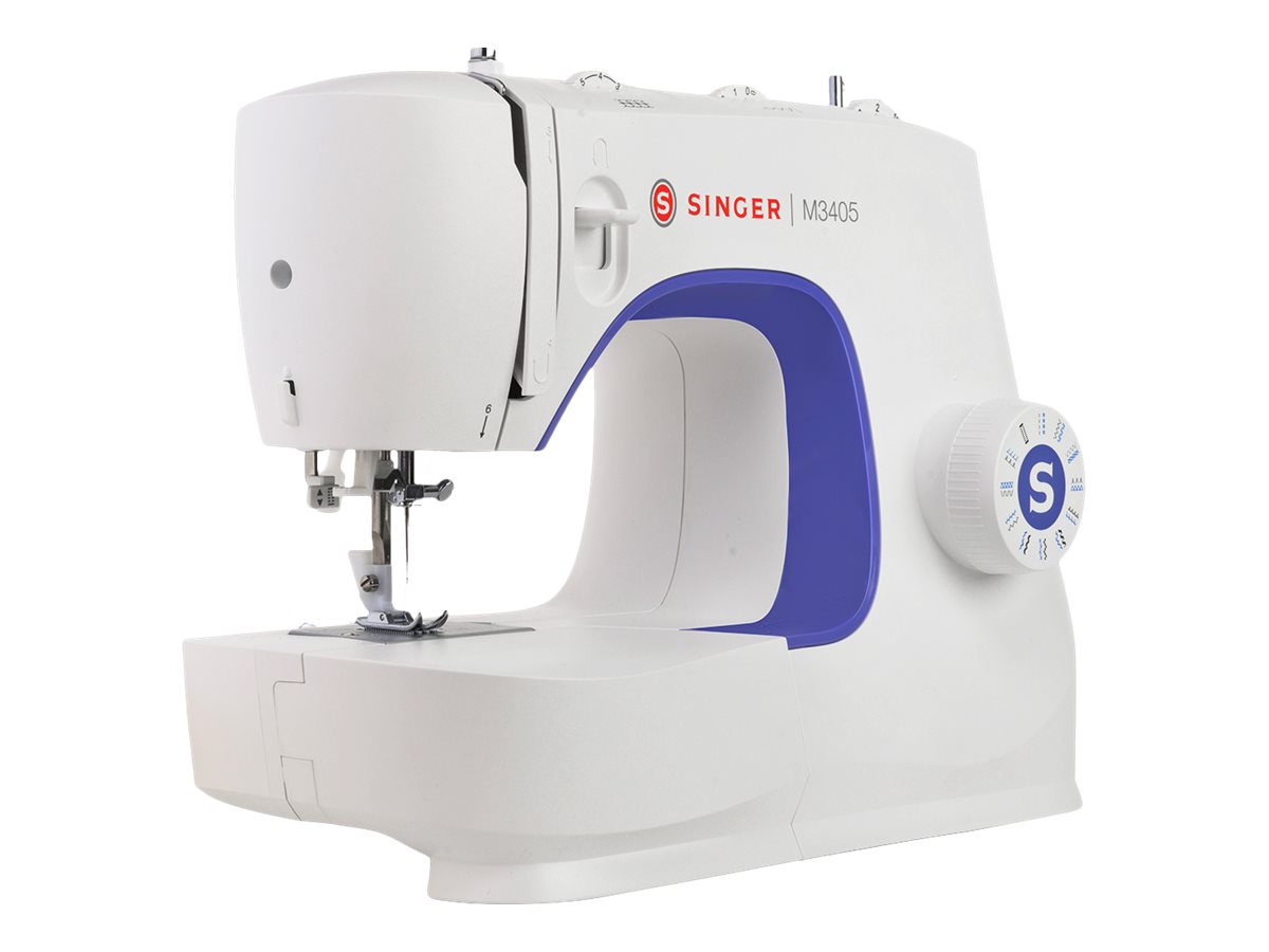 Singer | Sewing Machine | M3405 | Number of stitches 23 | Number of buttonholes 1 | White - Image 6