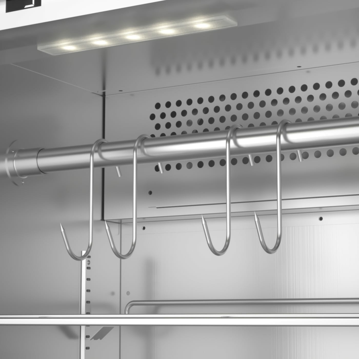 Caso | Dry aging cabinet with compressor technology | DryAged Master 125 | Energy efficiency class Not apply | Food-ageing cabinet with compressor technology | Free standing | Bottles capacity Not apply | Cooling type Compressor technology | Stainless steel - Image 4