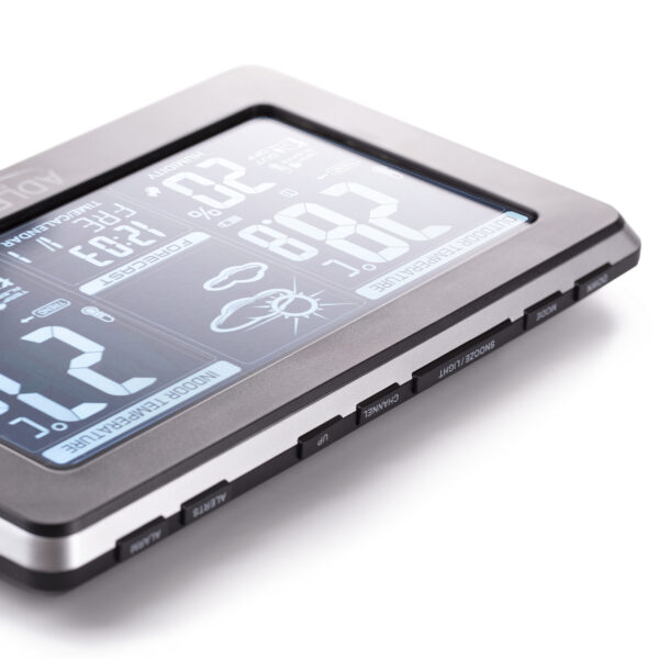 Adler | Weather station | AD 1175 | Black | White Digital Display - Image 3