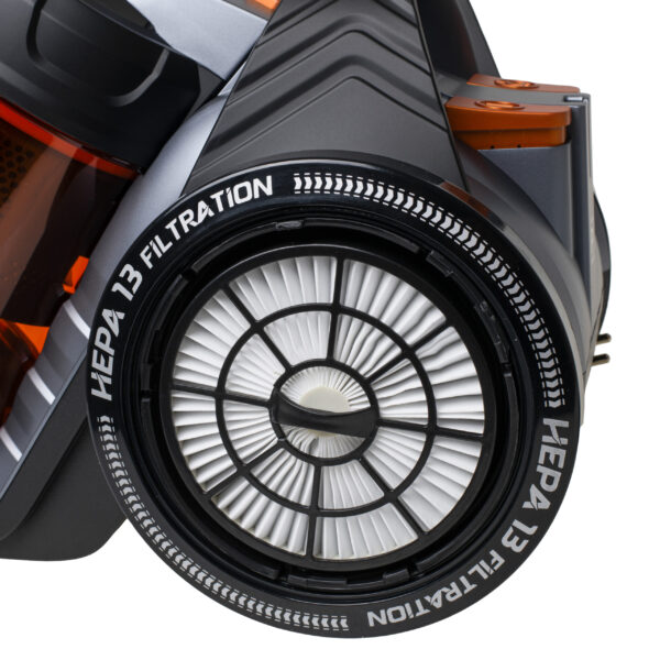 Adler Cyclone Vacuum Cleaner | AD 7065 | Bagless | Power 700 W | Dust capacity 1.6 L | Black/Red - Image 10