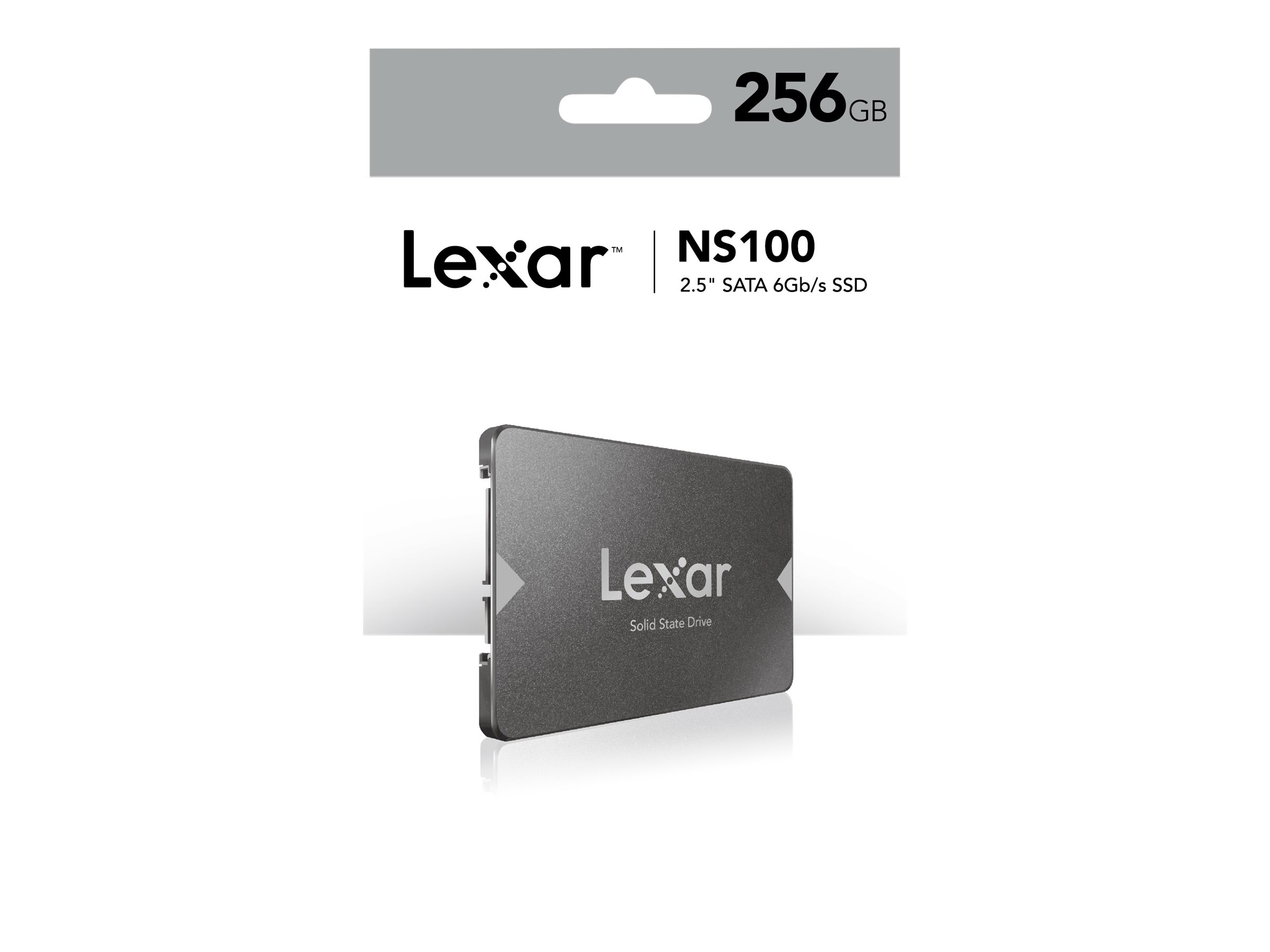 Lexar | NS100 | 256 GB | SSD form factor 2.5" | Solid-state drive interface SATA III | Read speed 520 MB/s | Write speed 510 MB/s - Image 8