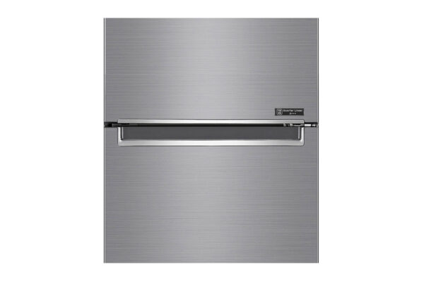 LG | Refrigerator | GBB72PZEMN | Energy efficiency class E | Free standing | Combi | Height 203 cm | No Frost system | Fridge net capacity 277 L | Freezer net capacity 107 L | 36 dB | Silver - Image 5