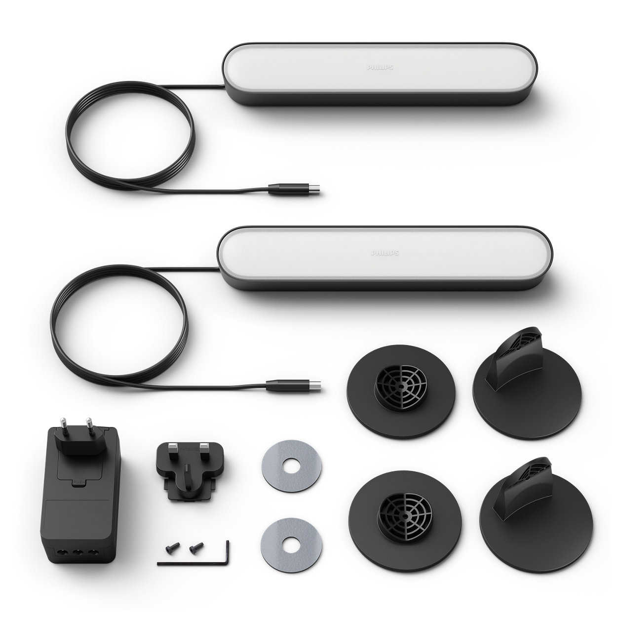 Philips Hue | Lightbar Twin Pack | Hue Play | 42 W | 2000-6500 Hue White Color Ambiance - Image 6