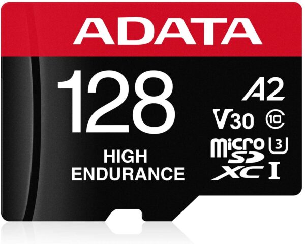 ADATA | AUSDX128GUI3V30SHA2-RA1 Memory Card | 128 GB | MicroSDXC | Flash memory class 10 | Adapter - Image 3