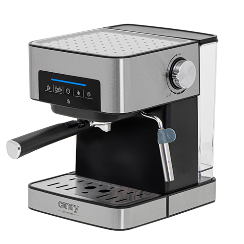 Camry | Espresso and Cappuccino Coffee Machine | CR 4410 | Pump pressure 15 bar | Built-in milk frother | Semi-automatic | 850 W | Black/Stainless steel - Image 9