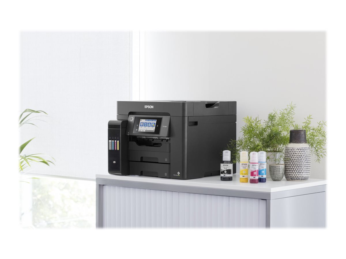 Epson Multifunctional Printer | EcoTank L6550 | Inkjet | Colour | Inkjet Multifunctional Printer | A4 | Wi-Fi | Black - Image 14