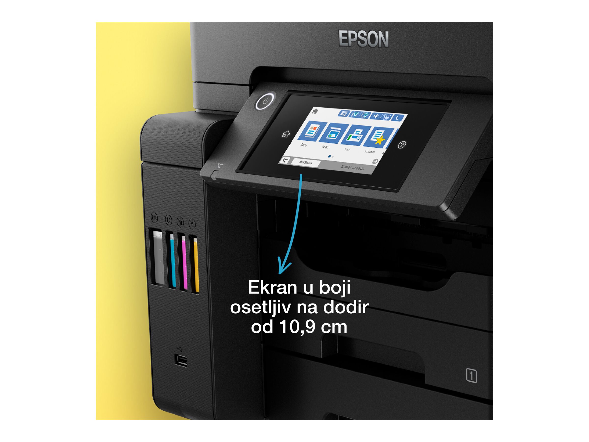 Epson Multifunctional Printer | EcoTank L6550 | Inkjet | Colour | Inkjet Multifunctional Printer | A4 | Wi-Fi | Black - Image 30