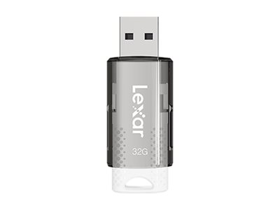 Lexar | Flash drive | JumpDrive S60 | 32 GB | USB 2.0 | Black/Teal - Image 3
