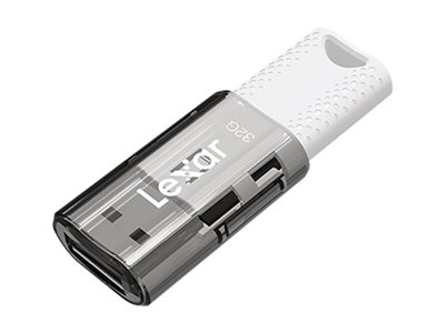 Lexar | Flash drive | JumpDrive S60 | 32 GB | USB 2.0 | Black/Teal - Image 7