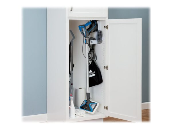 Bissell | Steam Mop | PowerFresh Slim Steam | Power 1500 W | Steam pressure Not Applicable. Works with Flash Heater Technology bar | Water tank capacity 0.3 L | Blue - Image 22