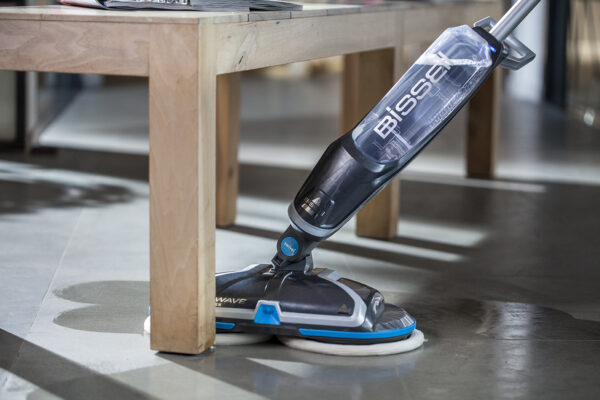 Mop | SpinWave | Cordless operating | Washing function | Operating time (max) 20 min | Lithium Ion | 18 V | Blue/Titanium - Image 18