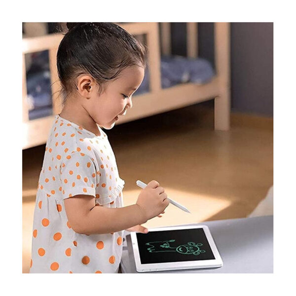 Xiaomi | Mi LCD Writing Tablet | 13.5 " | LCD | Black Board/Green Font | It has no memory - you write one page, then delete it completely with one button; The life of the button battery is about a year when the display is cleared 100 times a day - Image 9
