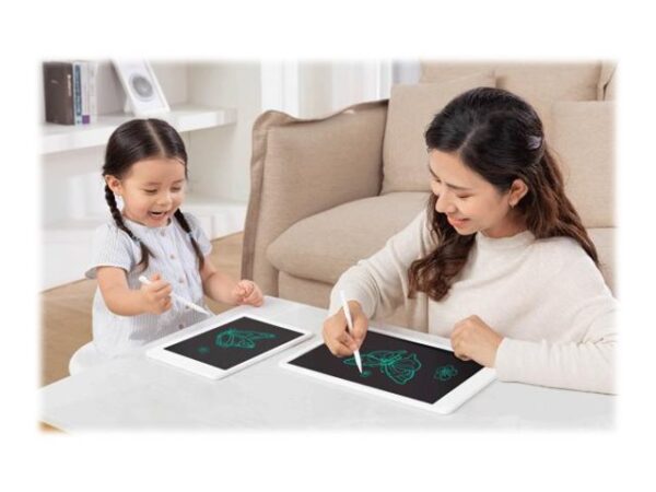 Xiaomi | Mi LCD Writing Tablet | 13.5 " | LCD | Black Board/Green Font | It has no memory - you write one page, then delete it completely with one button; The life of the button battery is about a year when the display is cleared 100 times a day - Image 8