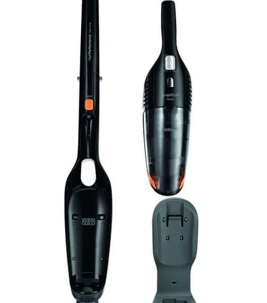 Gorenje | Vacuum cleaner | SVC144FBK | Handstick 2in1 | Handstick | - W | 14.4 V | Operating time (max) 38 min | Black | Warranty 24 month(s) | Battery warranty 24 month(s)