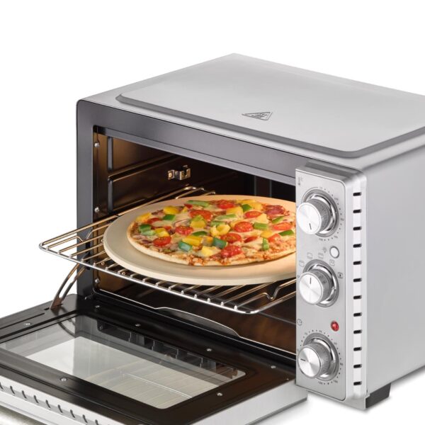 Caso | Compact oven | TO 26 SilverStyle | Easy Clean | Compact | 1500 W | Silver - Image 3